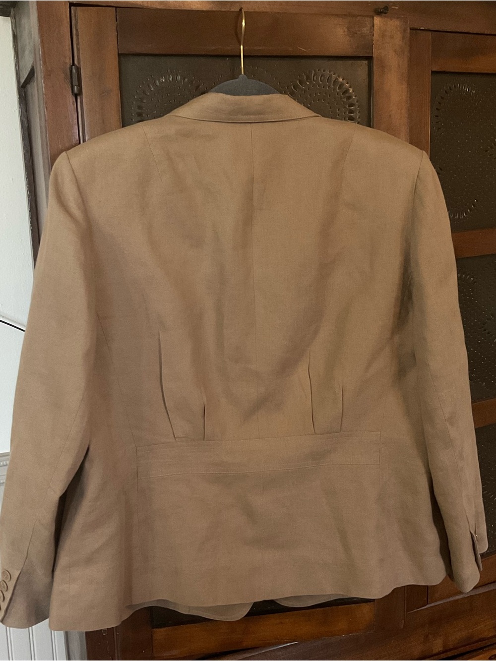 Talbots Women Irish Linen Blazer 14W - Picture 2 of 4